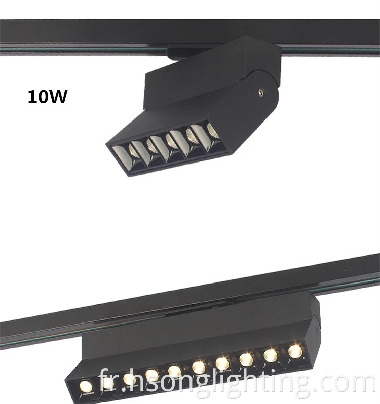 2021 Promotion 10W 20W LINEAR LED Track Light Dali Semballage Personnalisation